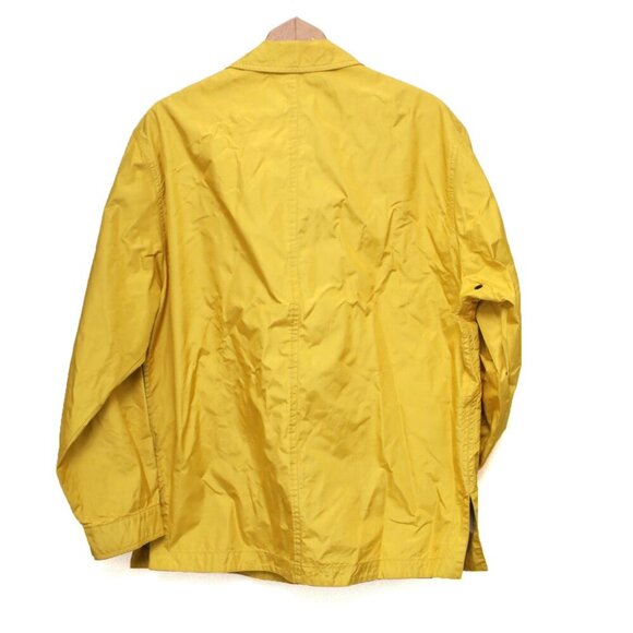 Vintage HUGO BOSS Sport 90s BOXER Jacket Yellow Black Lightweight - Picture 4 of 16